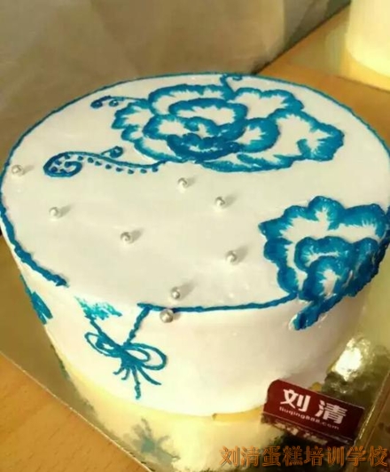 刘清蛋糕培训学校这一阵古典风，把古风古韵吹进了蛋糕里！